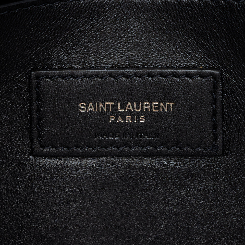 Saint Laurent Croc Embossed Calfskin West Hollywood Shoulder Bag 18311