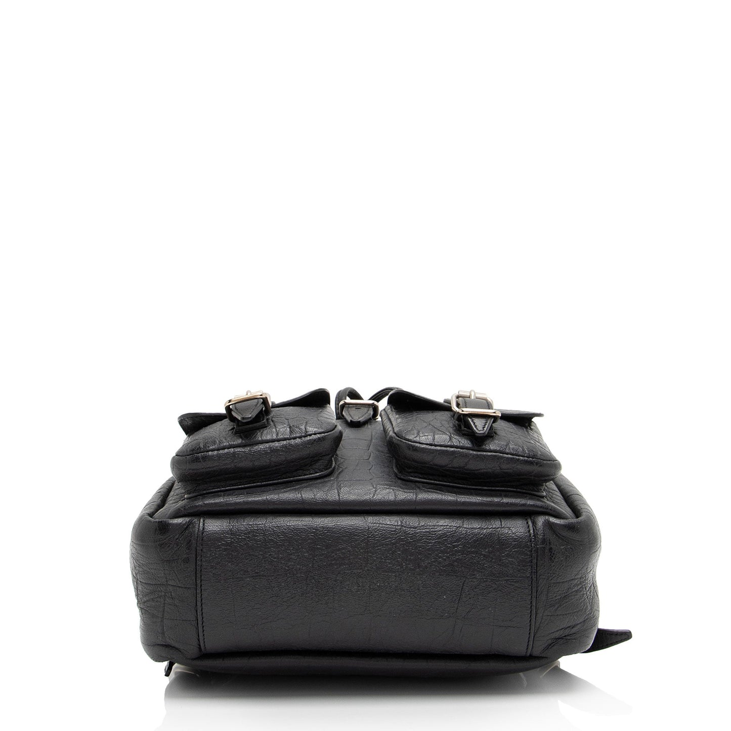 Saint Laurent Croc Embossed Lambskin Festival Backpack 8lf36x