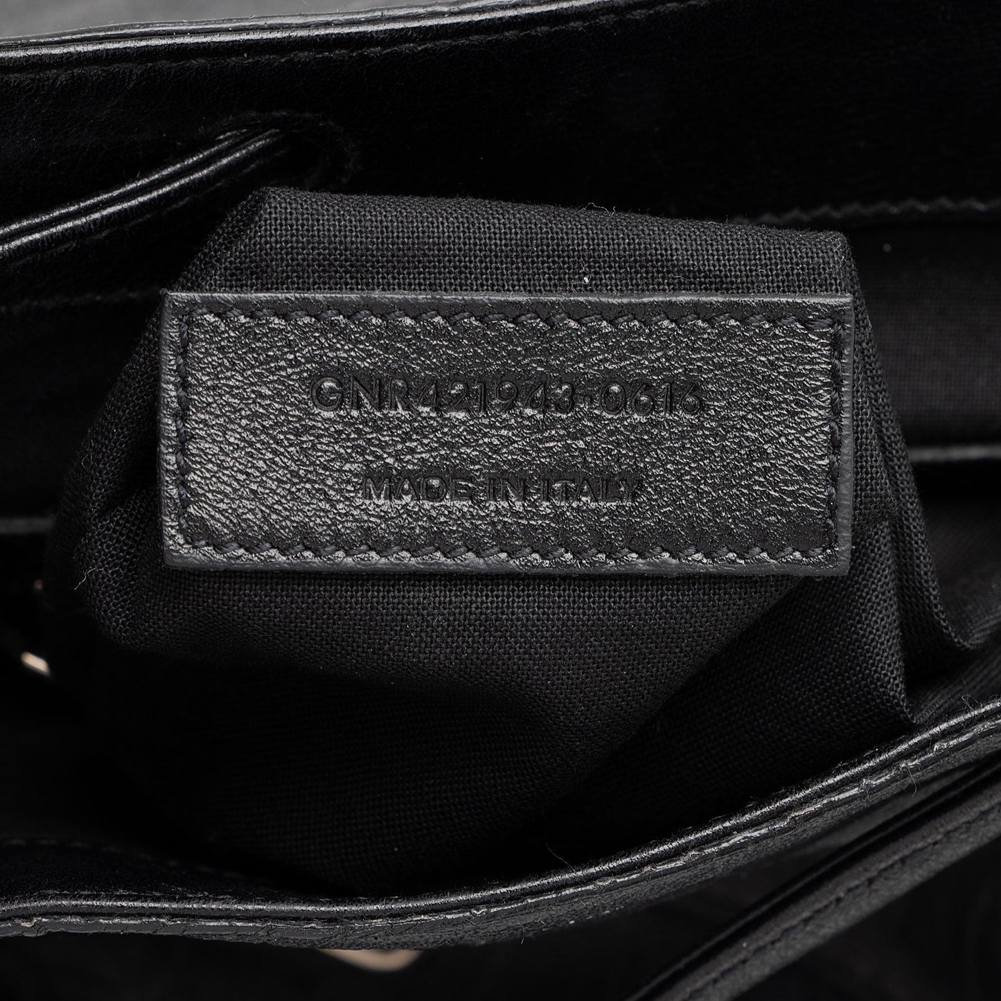 Saint Laurent Croc Embossed Lambskin Festival Backpack 8lf36x