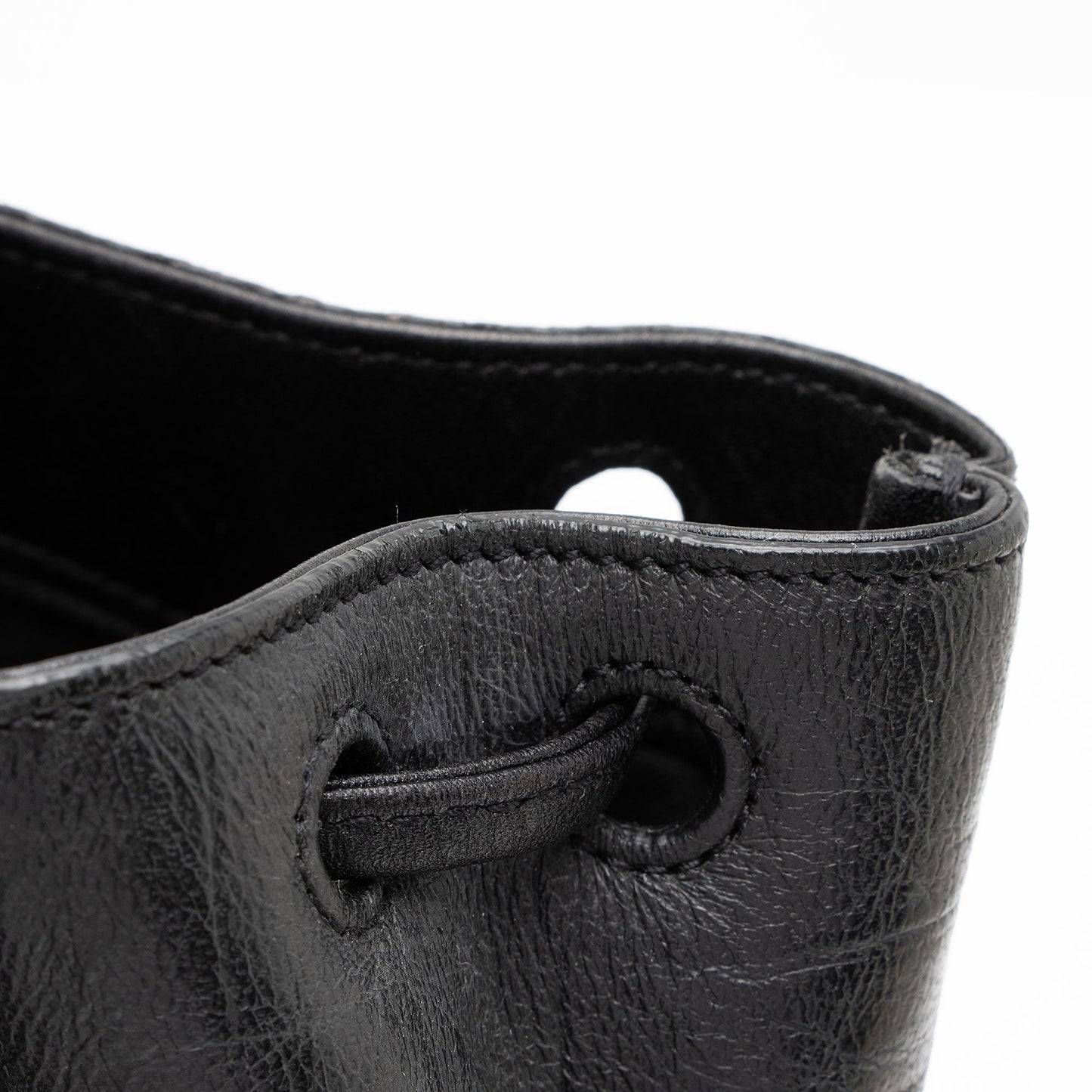 Saint Laurent Croc Embossed Lambskin Festival Backpack 8lf36x