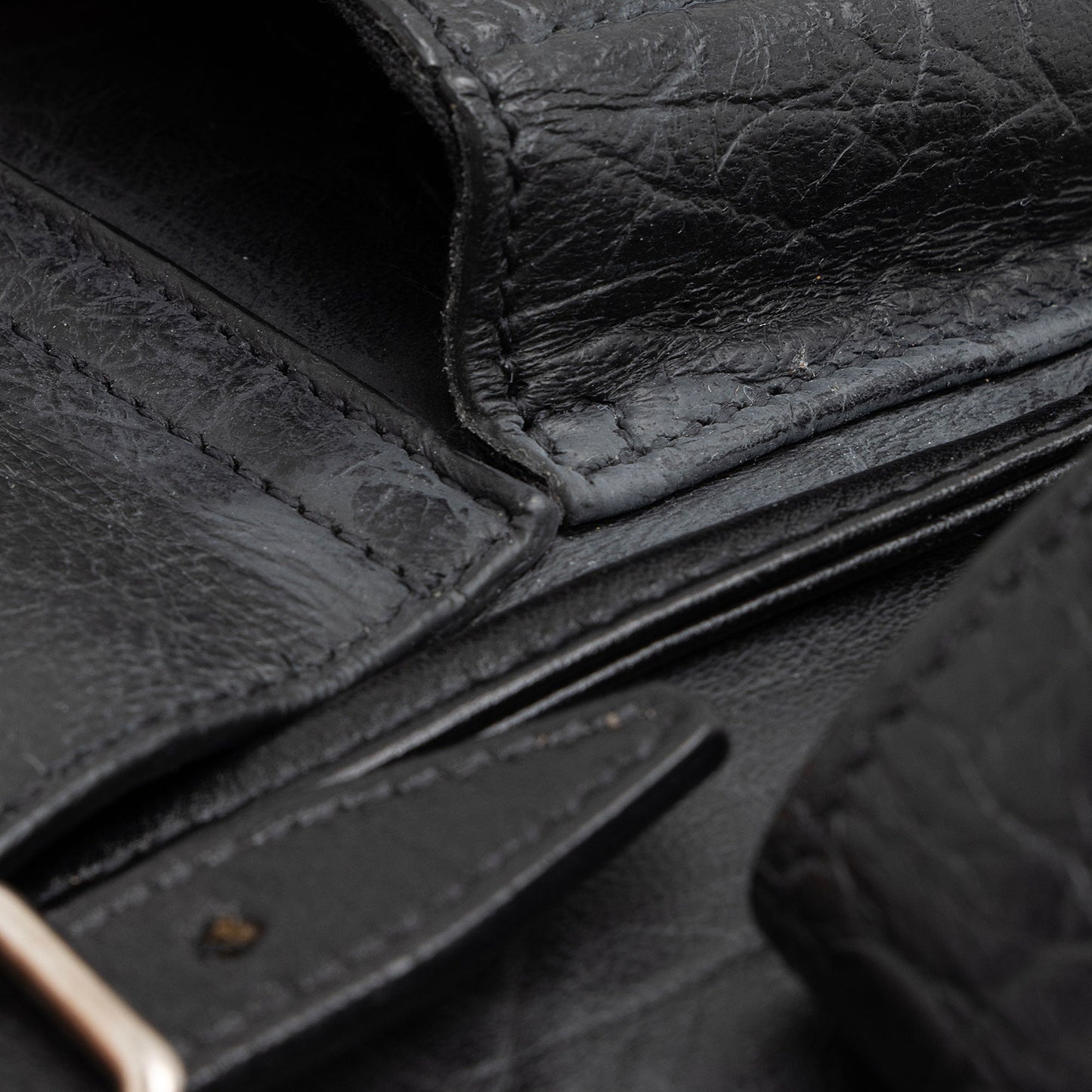 Saint Laurent Croc Embossed Lambskin Festival Backpack 8lf36x