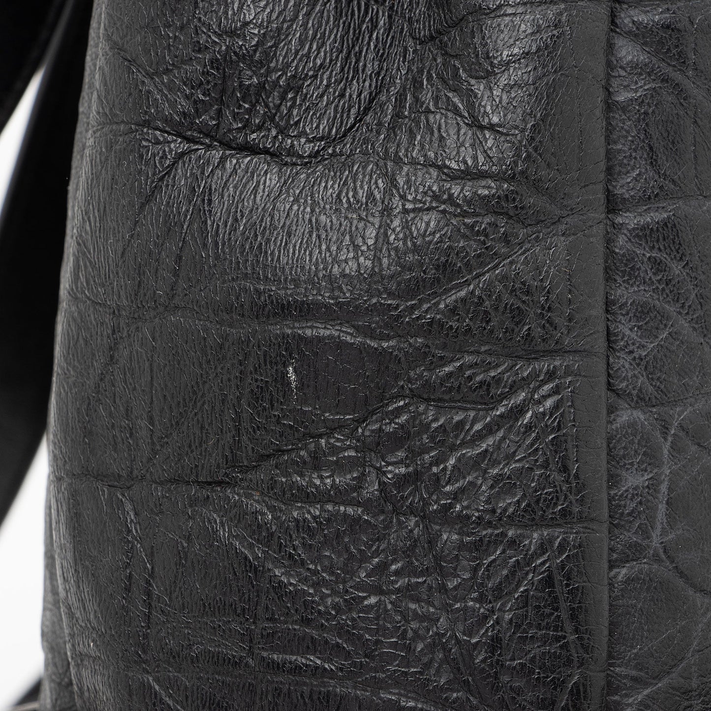 Saint Laurent Croc Embossed Lambskin Festival Backpack 8lf36x