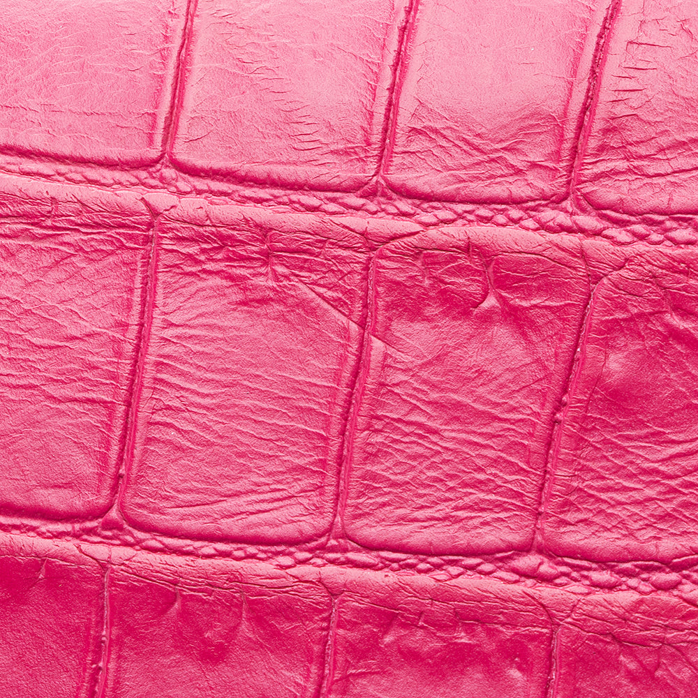 Saint Laurent Croc Embossed Leather Kate Tassel Medium Shoulder Bag 19701