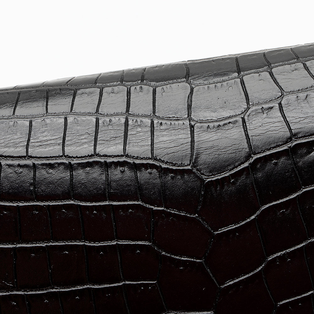 Saint Laurent Croc Embossed Leather Kate Tassel Small Shoulder Bag 21945
