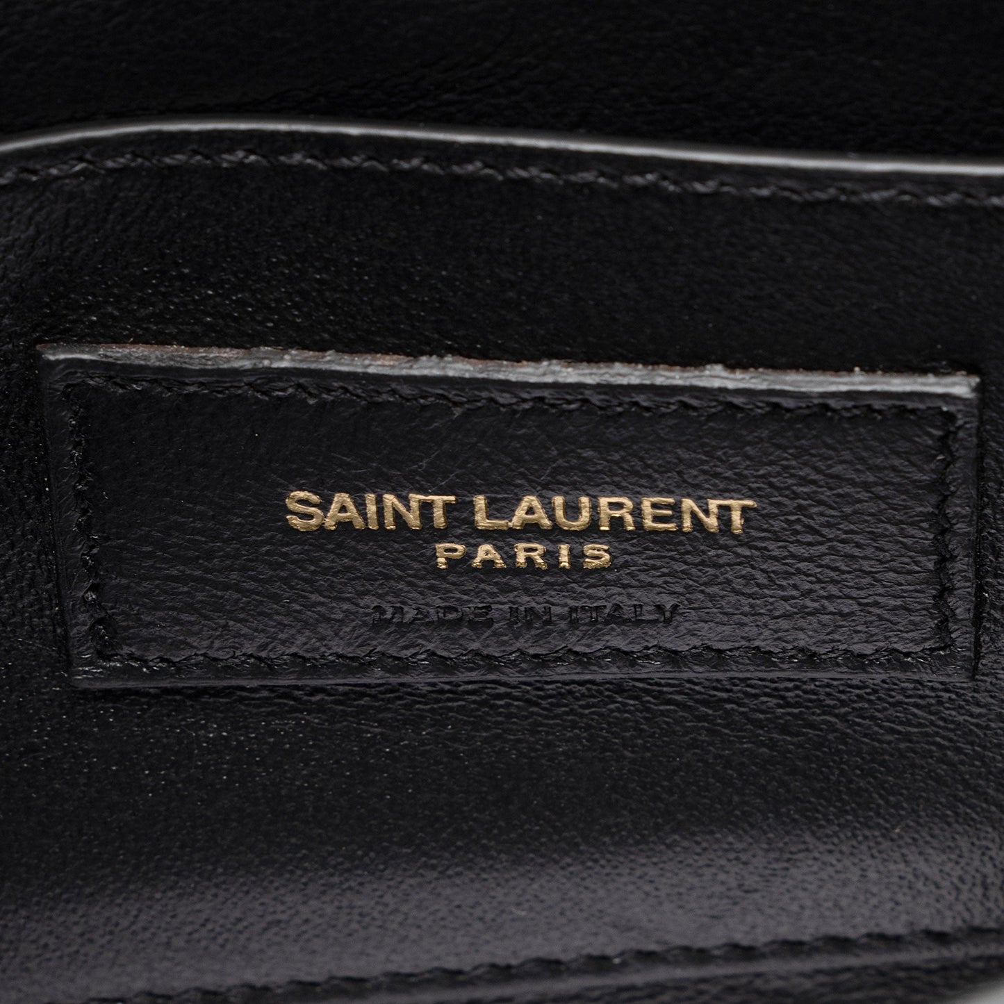 Saint Laurent Croc Embossed Leather Monogram Cassandra Mini Top Handle X87CZK