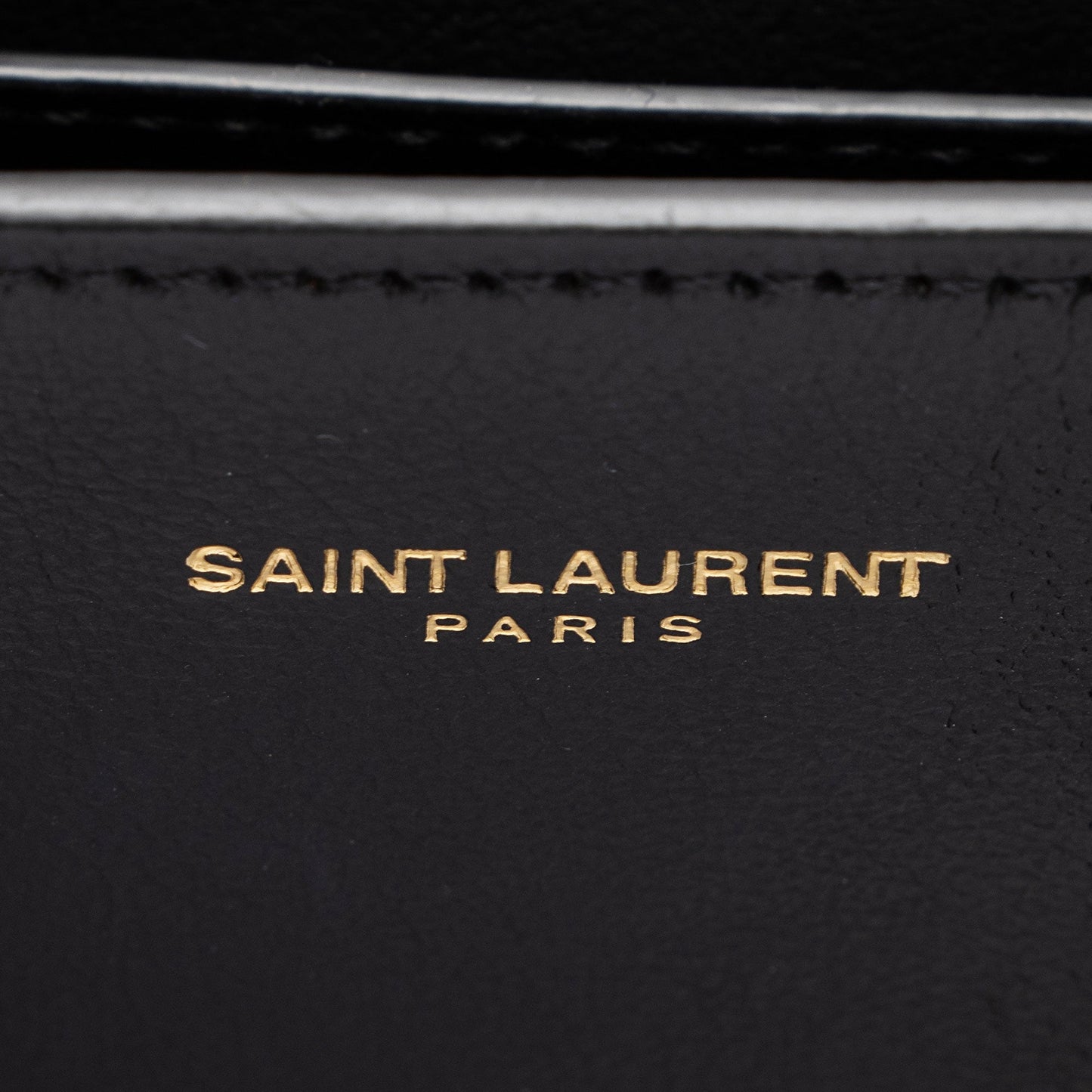 Saint Laurent Croc Embossed Leather Monogram Cassandra Mini Top Handle X87CZK