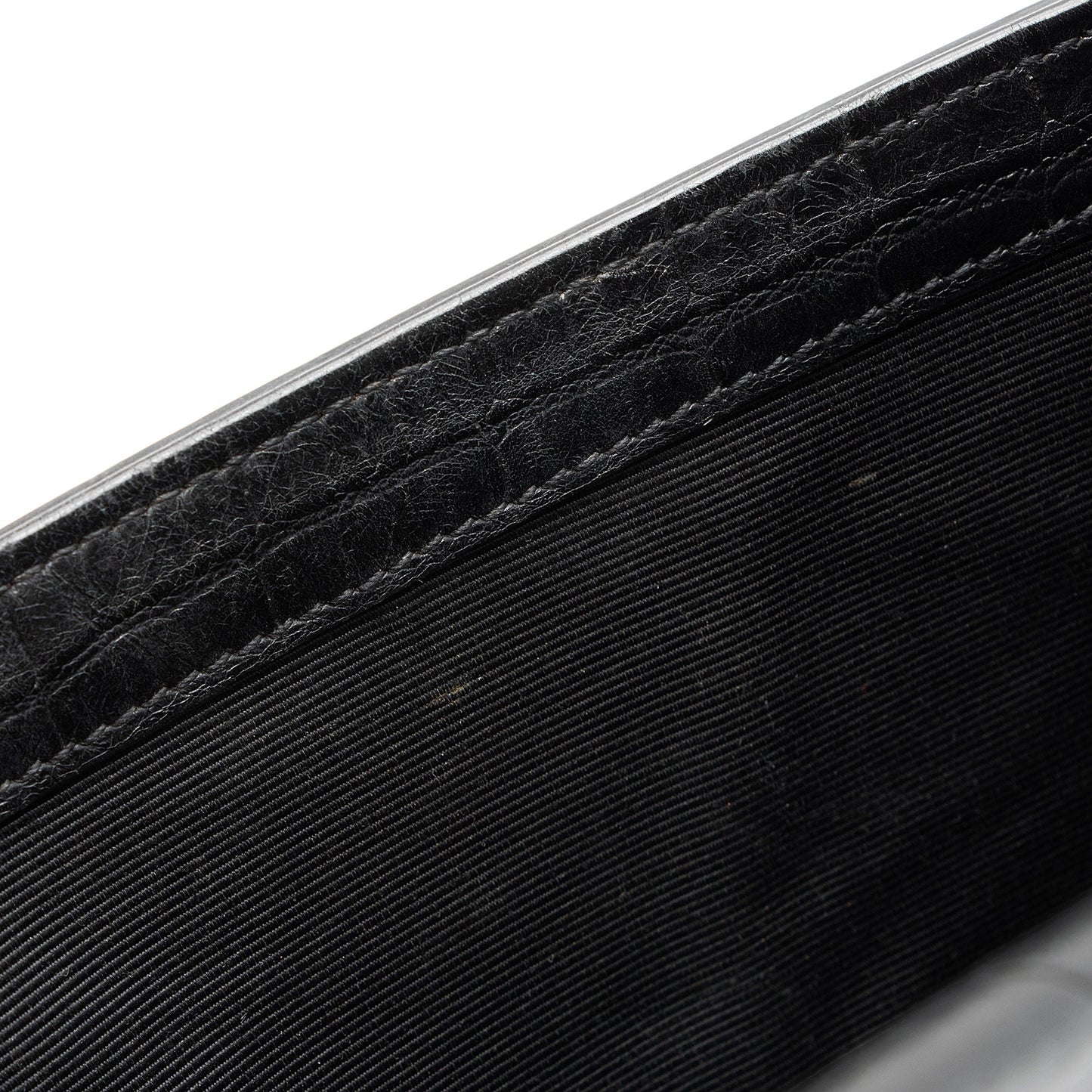 Saint Laurent Croc Embossed Leather Monogram Kate Tassel Medium Shoulder Bag a5zPJw