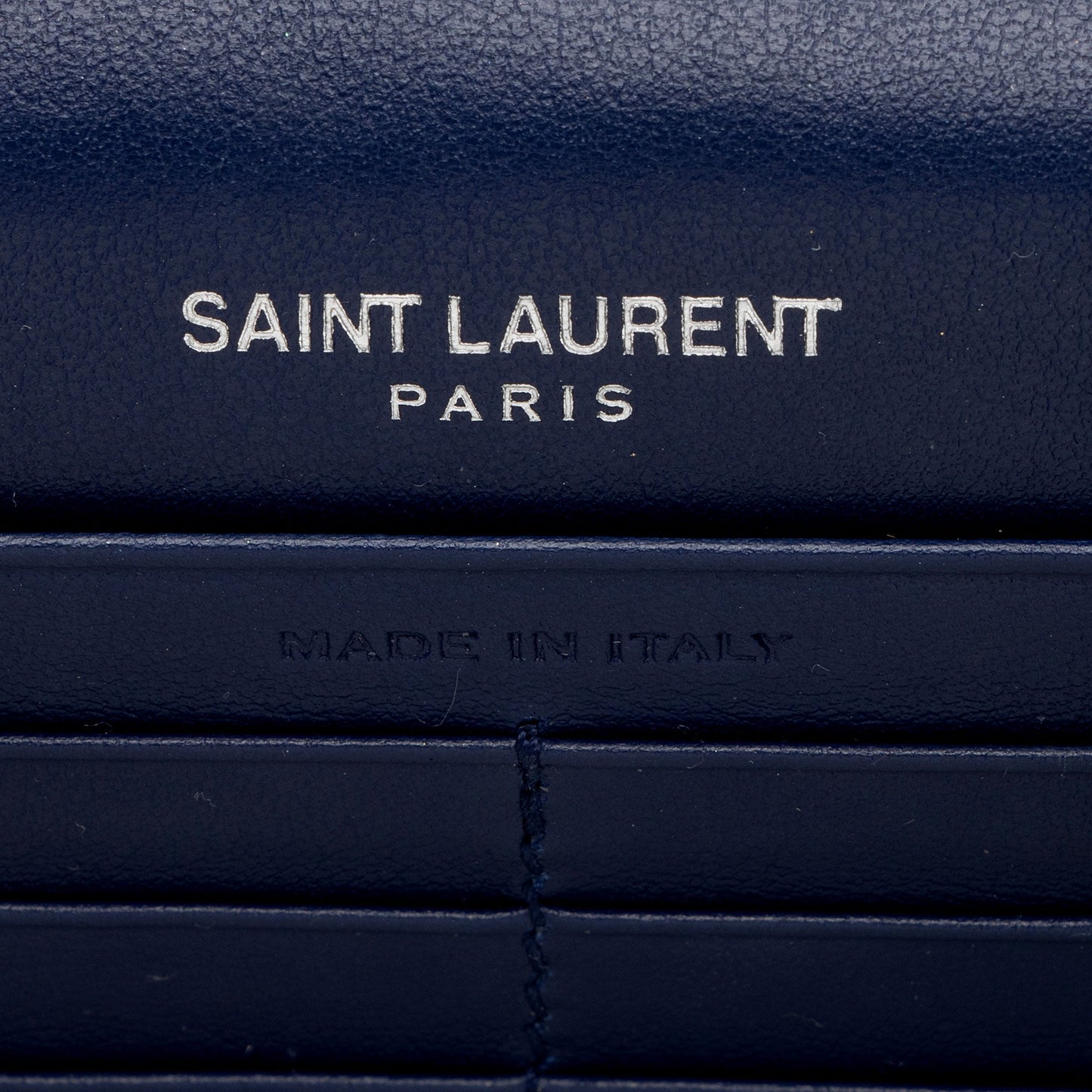 Saint Laurent Croc Embossed Leather Monogram Kate Tassel Small Shoulder Bag lTeWCR