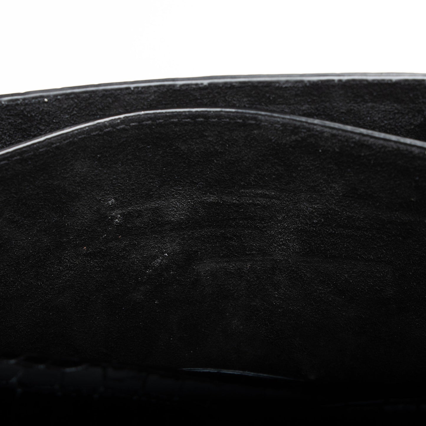 Saint Laurent Croc Embossed Leather Monogram Sunset Medium Shoulder Bag otiVDf
