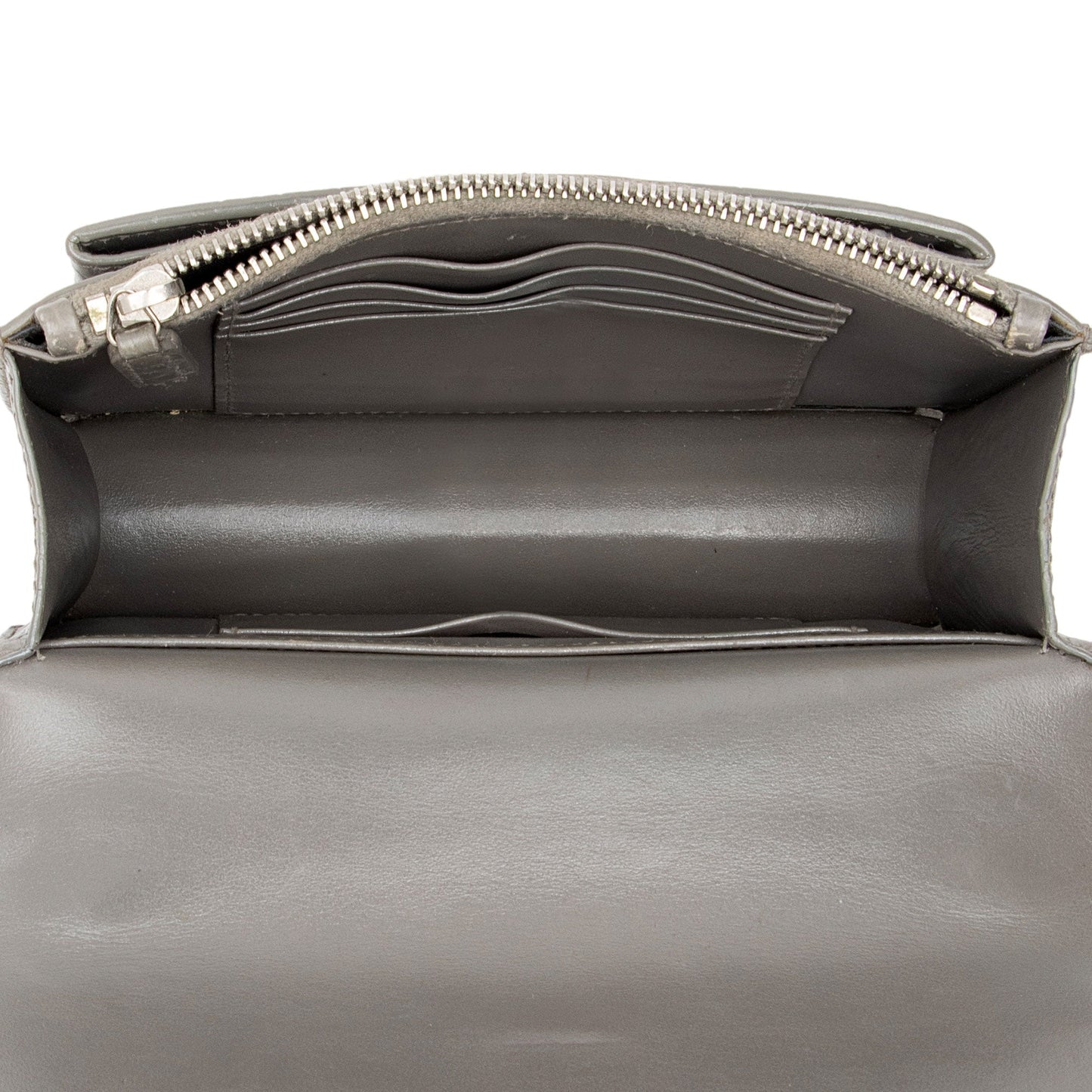 Saint Laurent Croc Embossed Leather Monogram Sunset Mini Wallet on Chain Bag 6eLO28