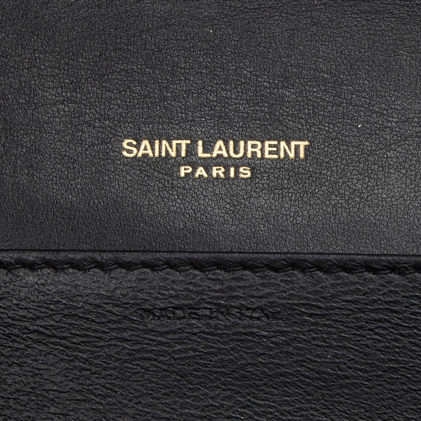 Saint Laurent Croc Embossed Leather Monogram Uptown Chain Wallet wPV9vB