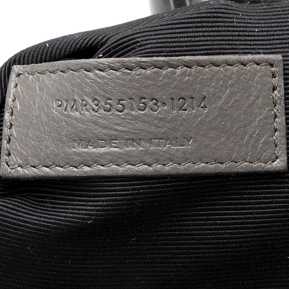 Saint Laurent Croc Embossed Leather Sac De Jour Small Tote 19975