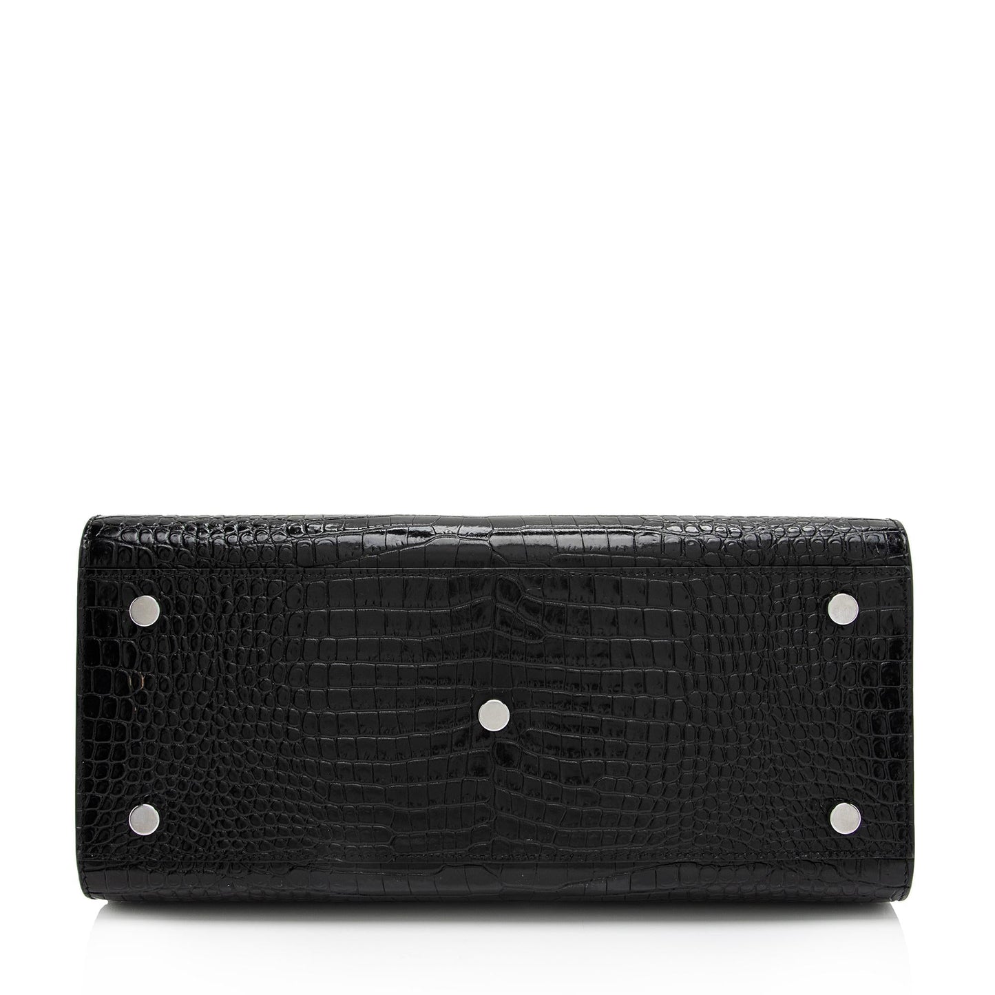 Saint Laurent Croc Embossed Leather Sac De Jour Small Tote Cqj90b