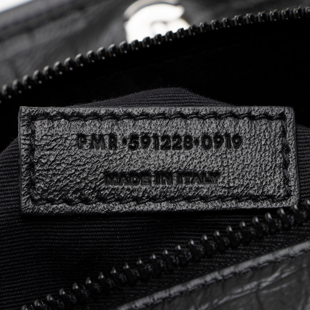 Saint Laurent Croc Embossed Niki Waist Bag 17121