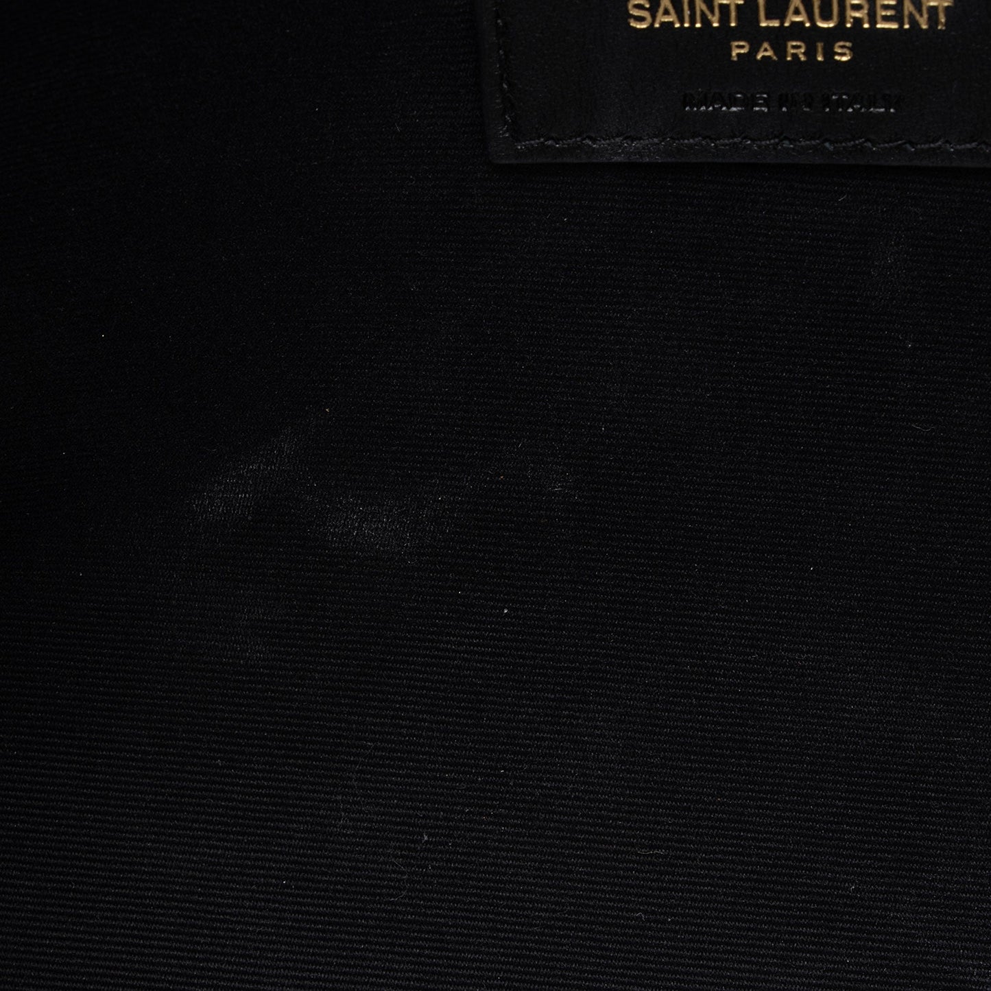 Saint Laurent Denim Matelasse Chevron Monogram A5 Wristlet 2A8wVv