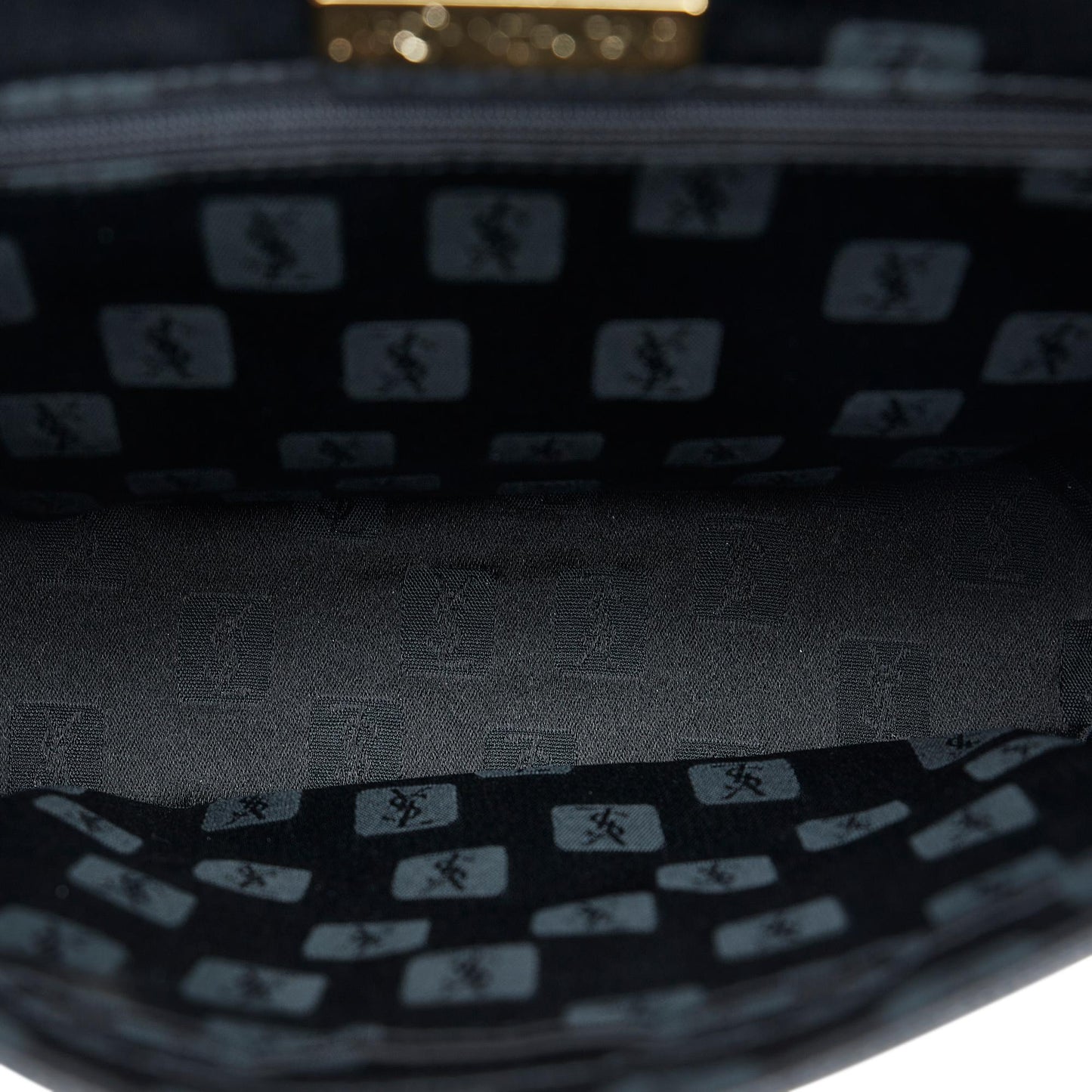 Saint Laurent Diamond Cut Leather Satchel (SHG-0dQrEq
