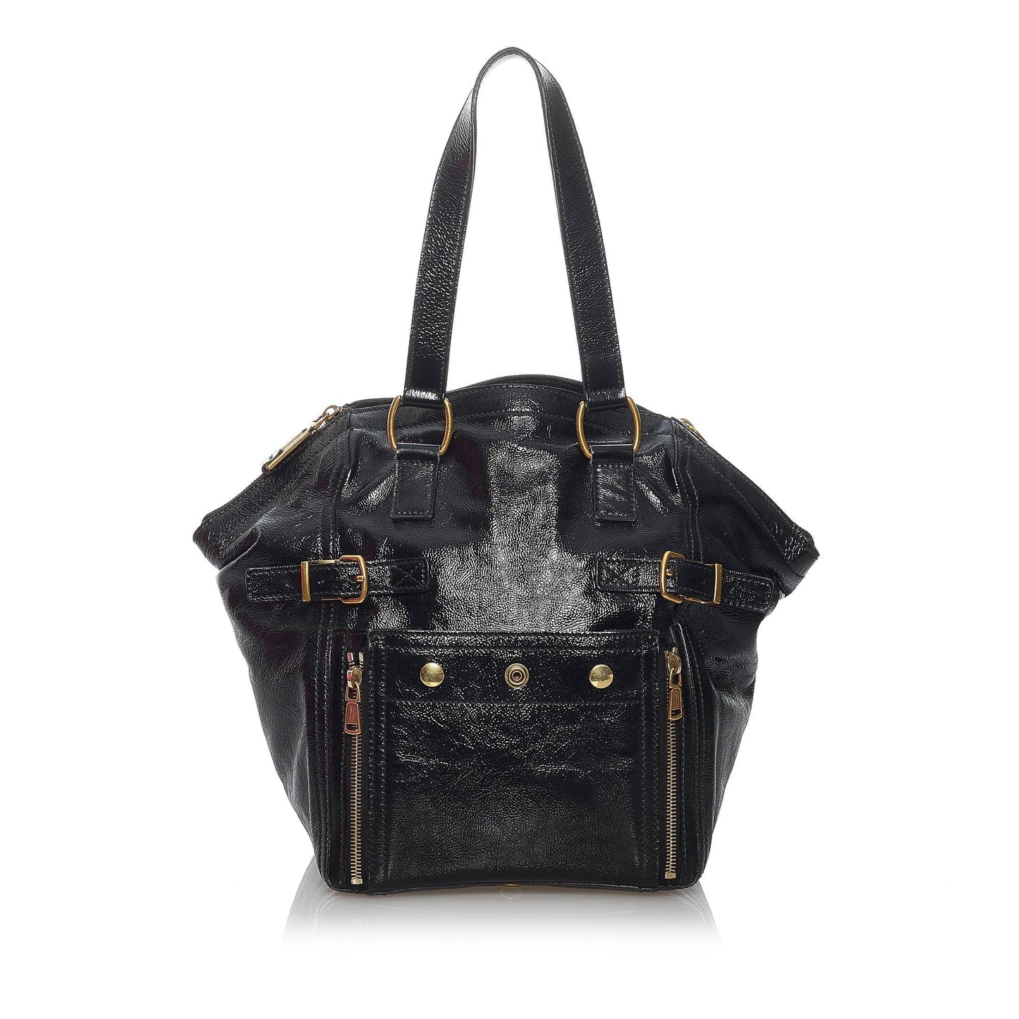 Saint Laurent Downtown Leather Tote Bag (SHG-29878