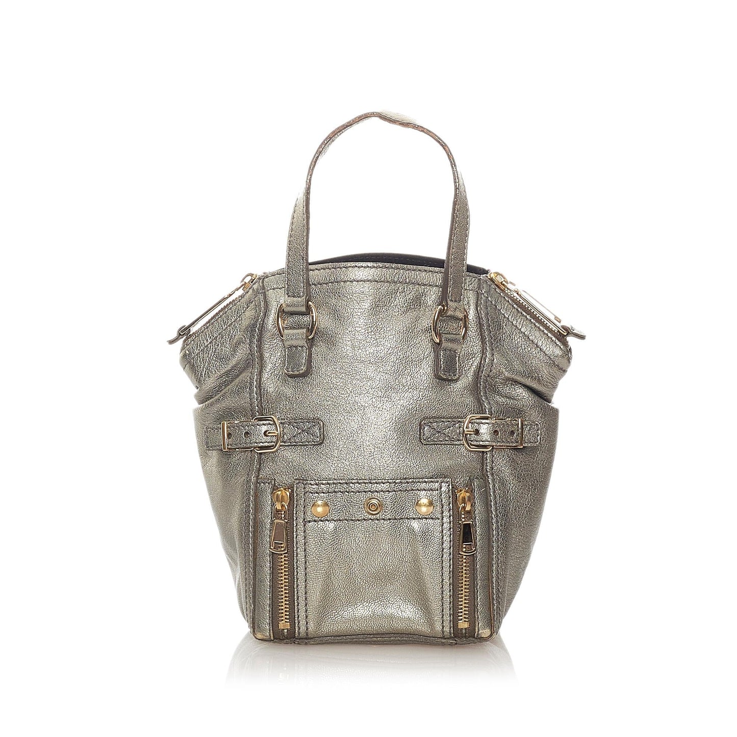 Saint Laurent Downtown Patent Leather Handbag (SHG-27230