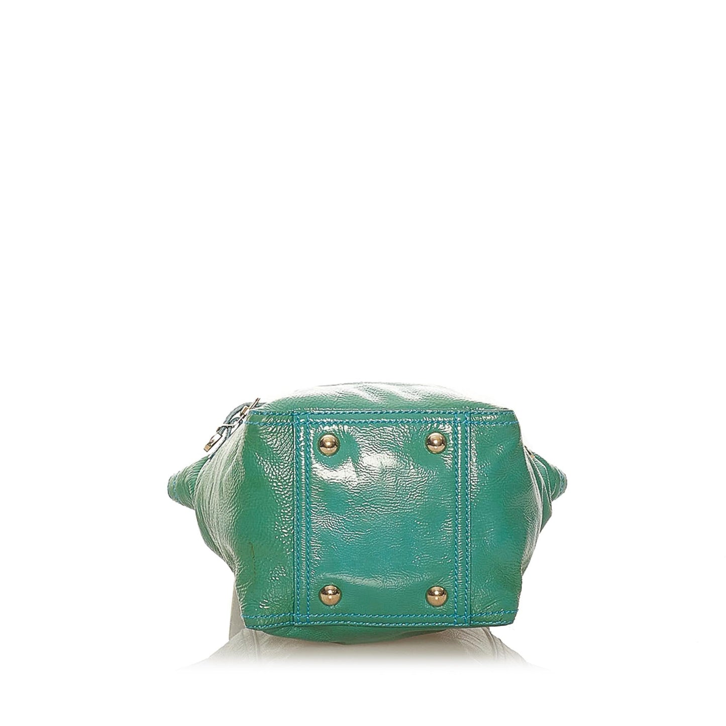 Saint Laurent Downtown Patent Leather Handbag (SHG-28073