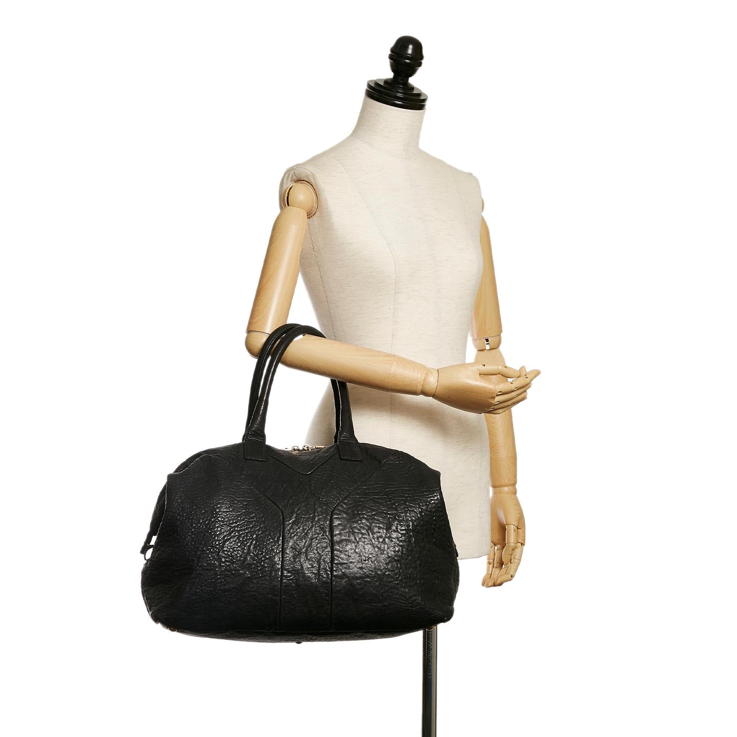 Saint Laurent Easy Y Leather Tote Bag (SHG-32296