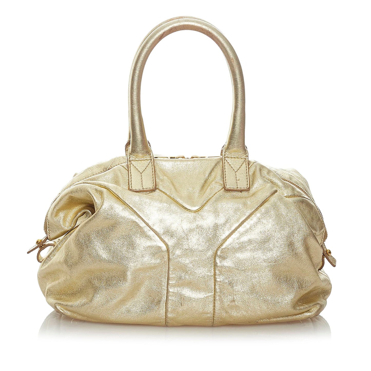 Saint Laurent Easy Y Leather Tote Bag (SHG-37235
