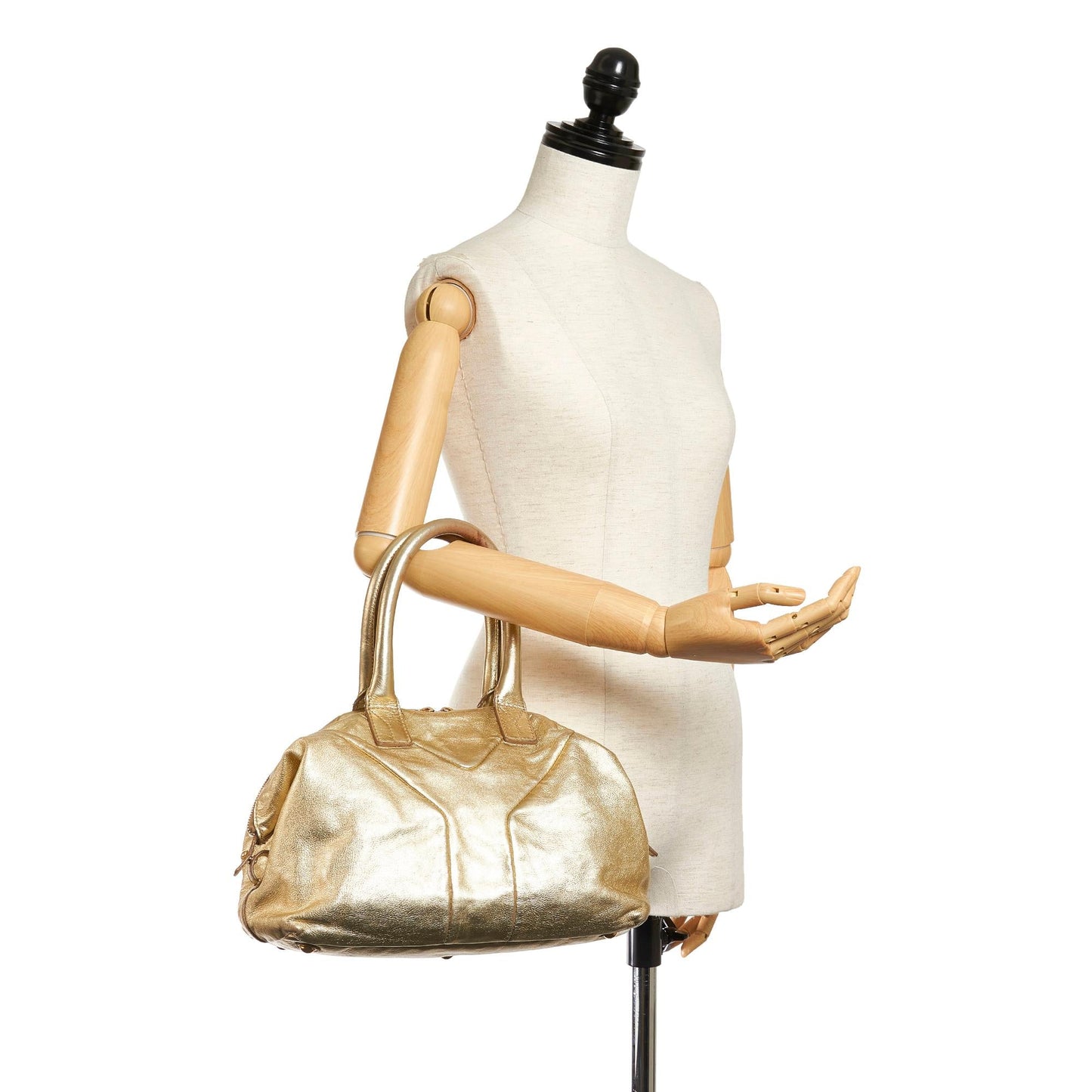 Saint Laurent Easy Y Leather Tote Bag (SHG-37235