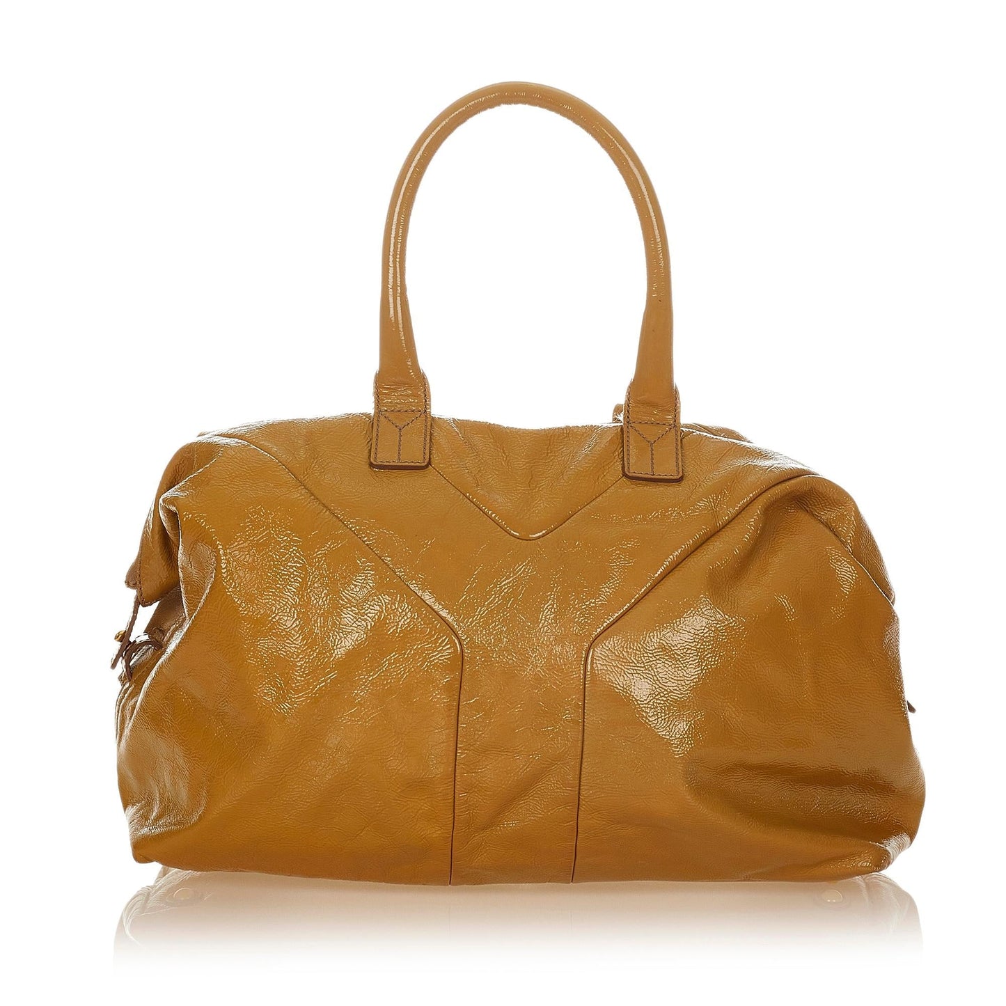 Saint Laurent Easy Y Patent Leather Tote Bag (SHG-26000