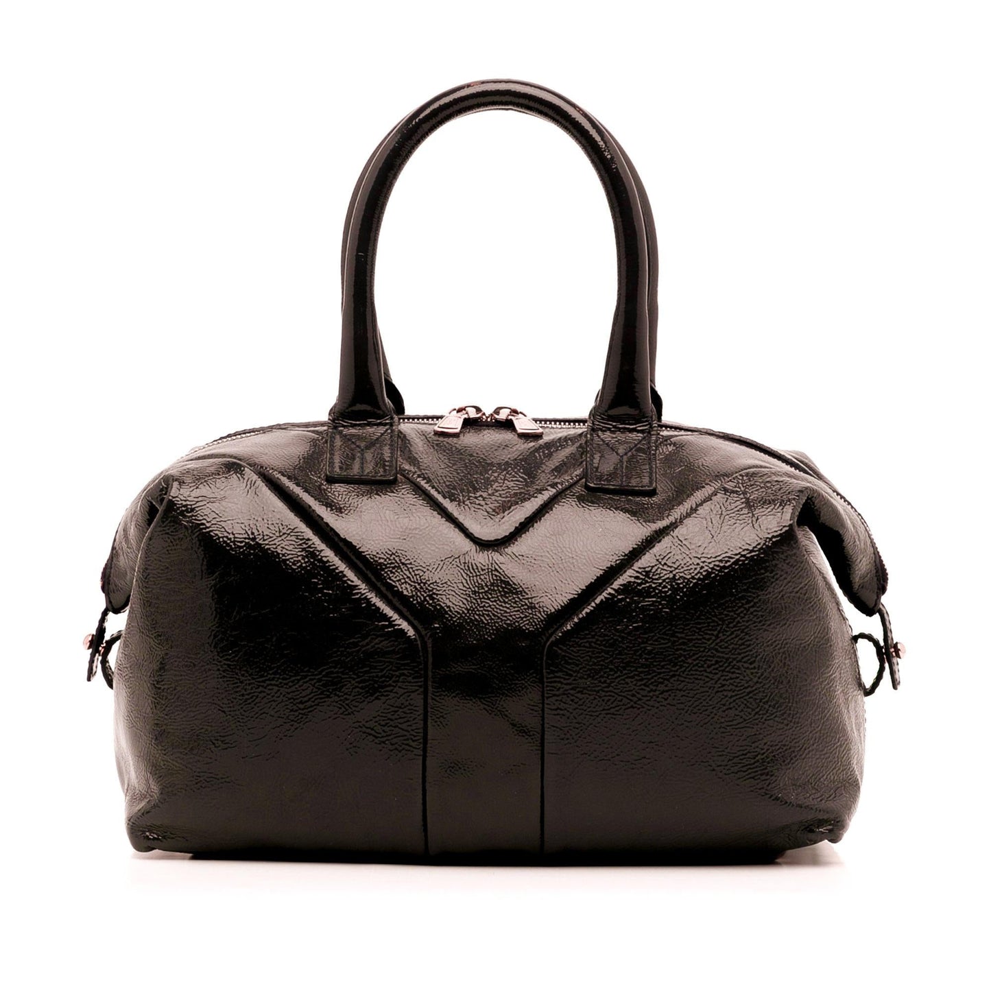 Saint Laurent Easy Y Patent Leather Tote (SHG-lKKK1r