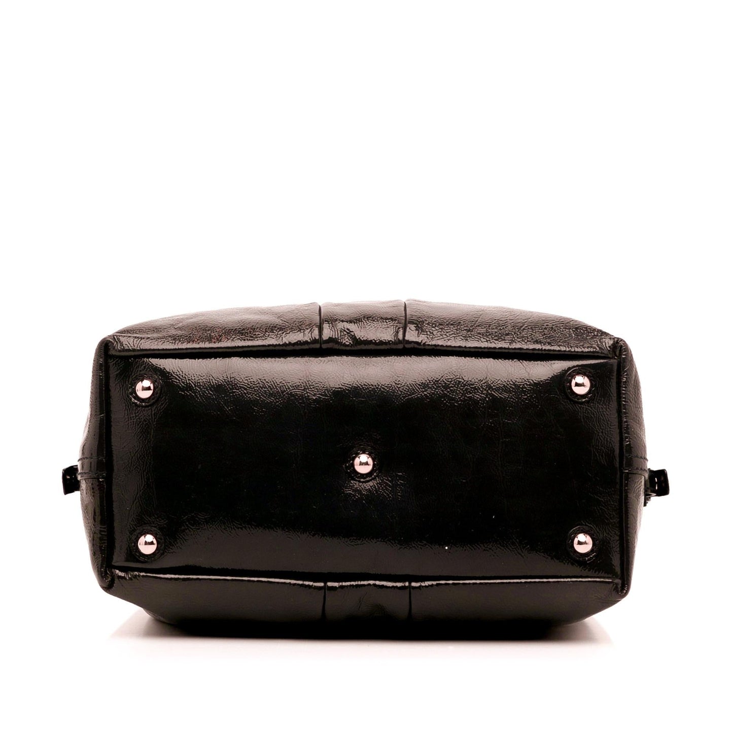 Saint Laurent Easy Y Patent Leather Tote (SHG-lKKK1r