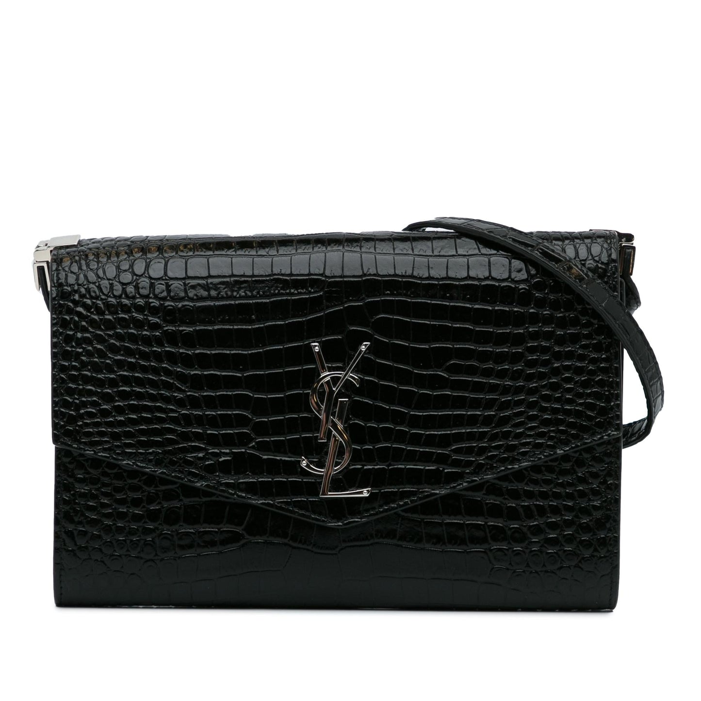 Saint Laurent Embossed Uptown Crossbody Bag (SHG-NoRFgd
