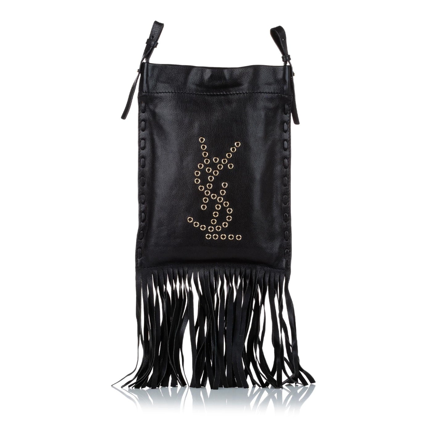 Saint Laurent Fringe Leather Crossbody Bag (SHG-29535