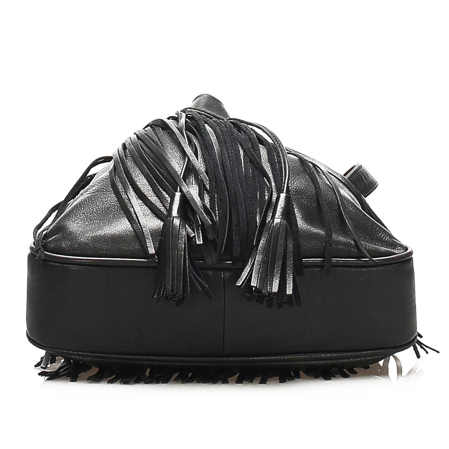Saint Laurent Fringe Leather Crossbody Bag (SHG-37780