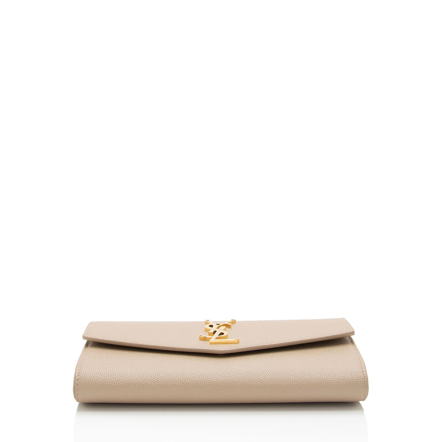 Saint Laurent Grain De Poudre Monogram Uptown Chain Wallet wooMCi