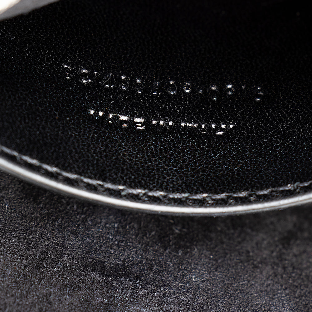 Saint Laurent Metallic Grain de Poudre Classic Kate Clutch 17619