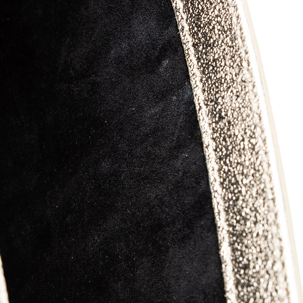 Saint Laurent Metallic Grain de Poudre Classic Kate Clutch 17619