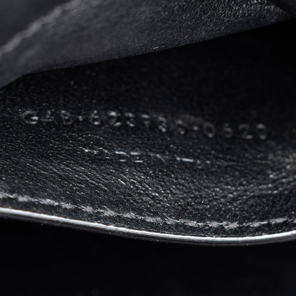 Saint Laurent Grain de Poudre Classic Monogram Cassandra Mini Top Handle Bag - FINAL SALE 21308