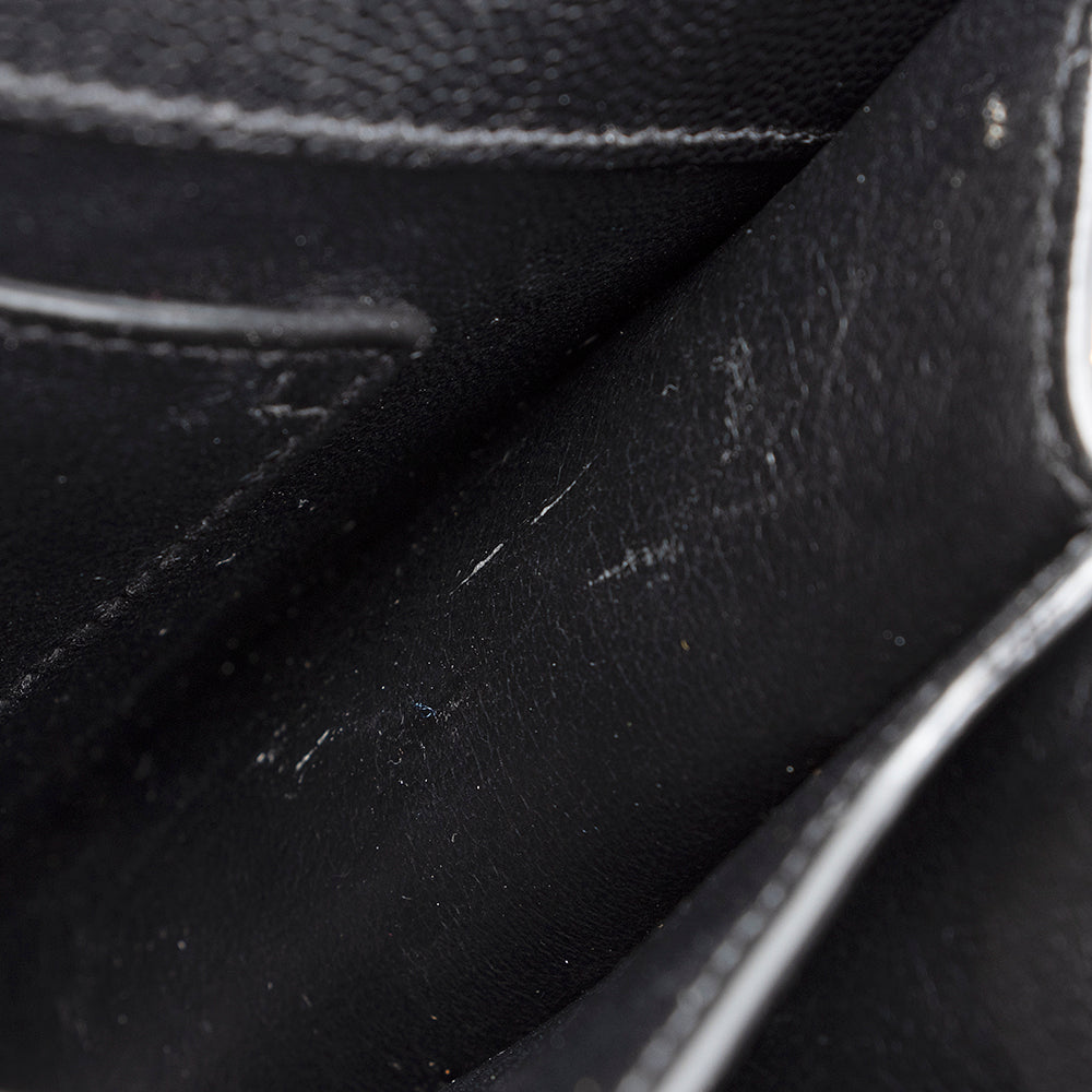 Saint Laurent Grain de Poudre Classic Monogram Cassandra Mini Top Handle Bag - FINAL SALE 21308