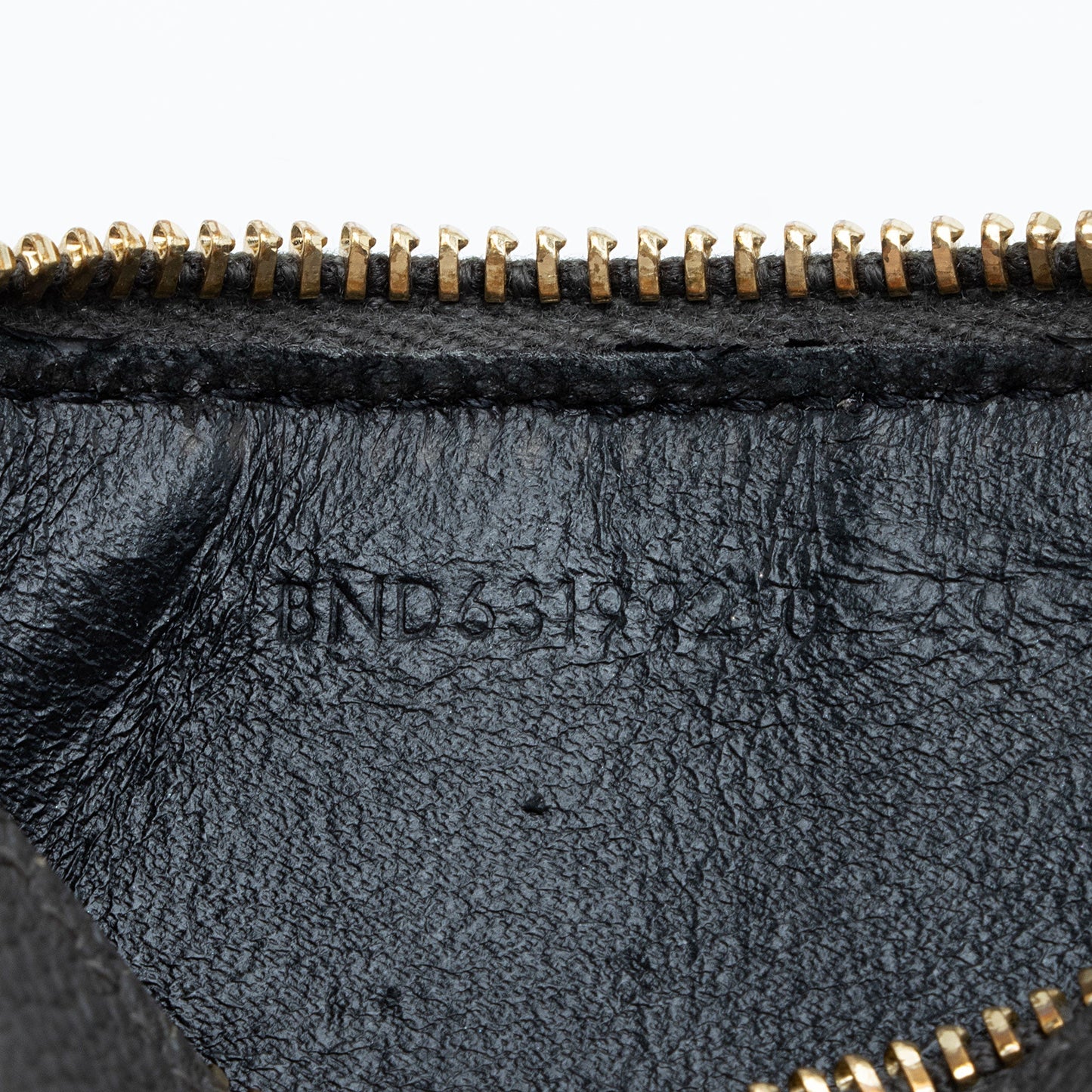 Saint Laurent Grain de Poudre Fragments Zipper Card Case guNOD1