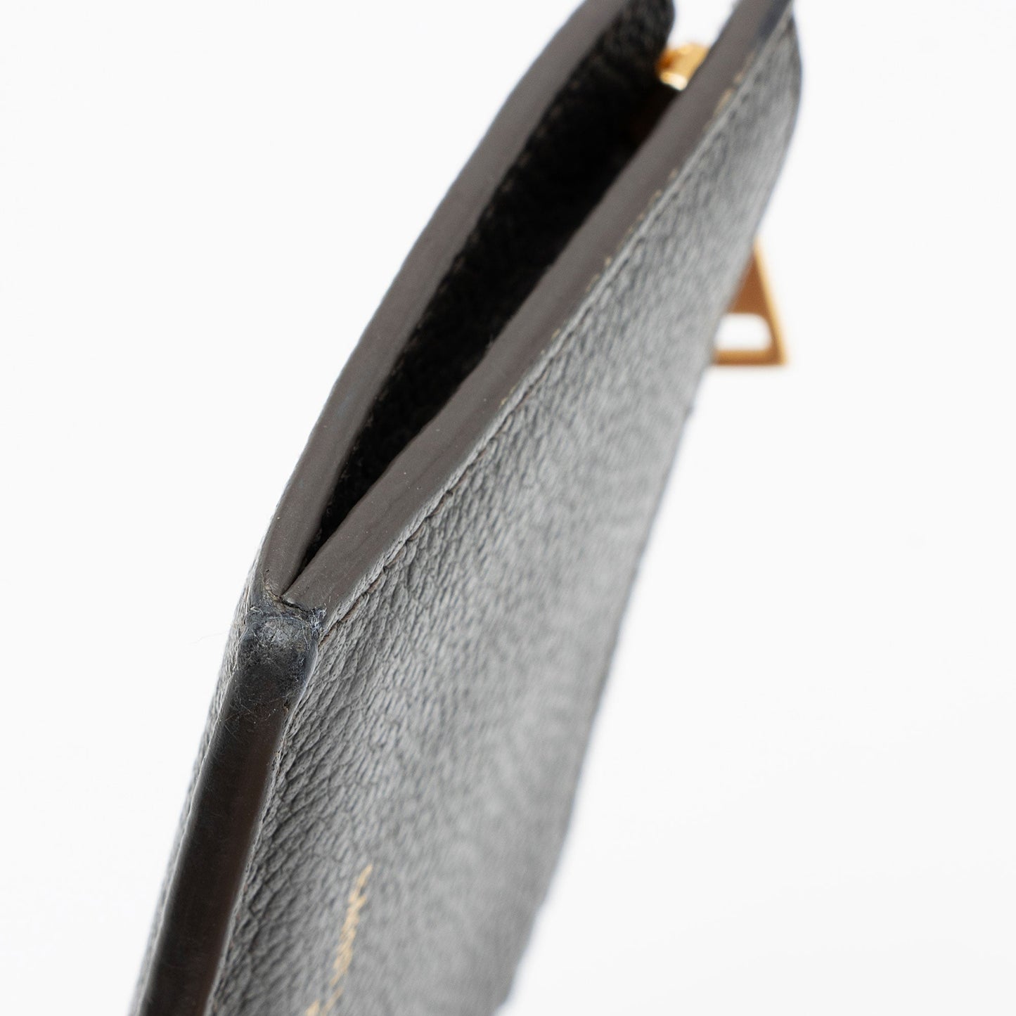 Saint Laurent Grain de Poudre Fragments Zipper Card Case guNOD1