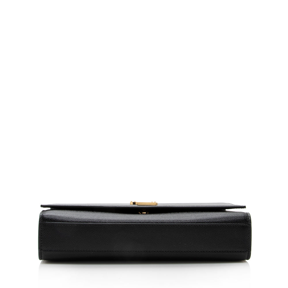 Saint Laurent Grain de Poudre Kate Medium Shoulder Bag 18033
