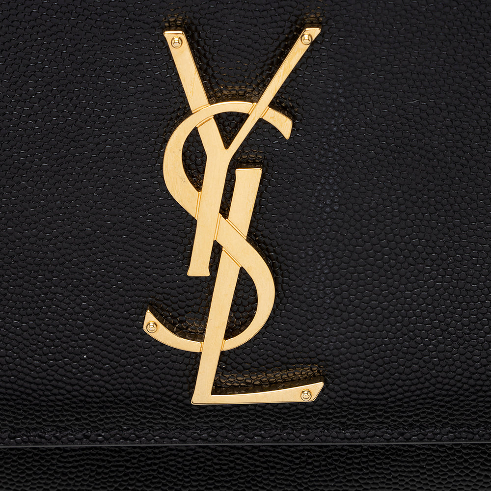 Saint Laurent Grain de Poudre Kate Medium Shoulder Bag 18033