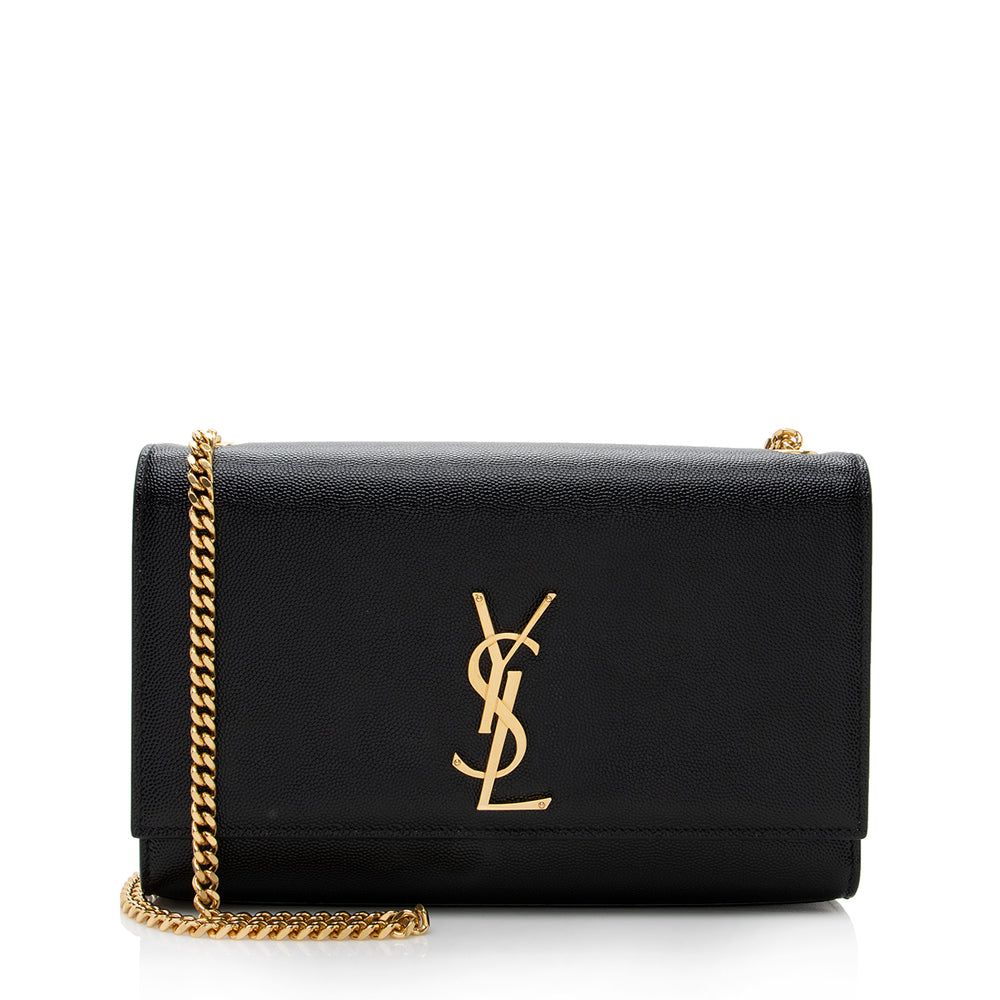 Saint Laurent Grain de Poudre Kate Medium Shoulder Bag 18033