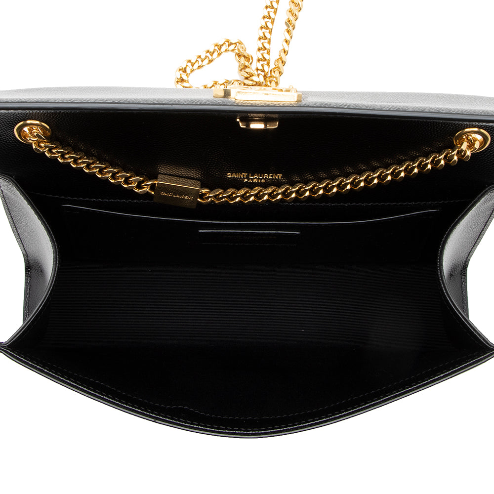 Saint Laurent Grain de Poudre Kate Medium Shoulder Bag 18033