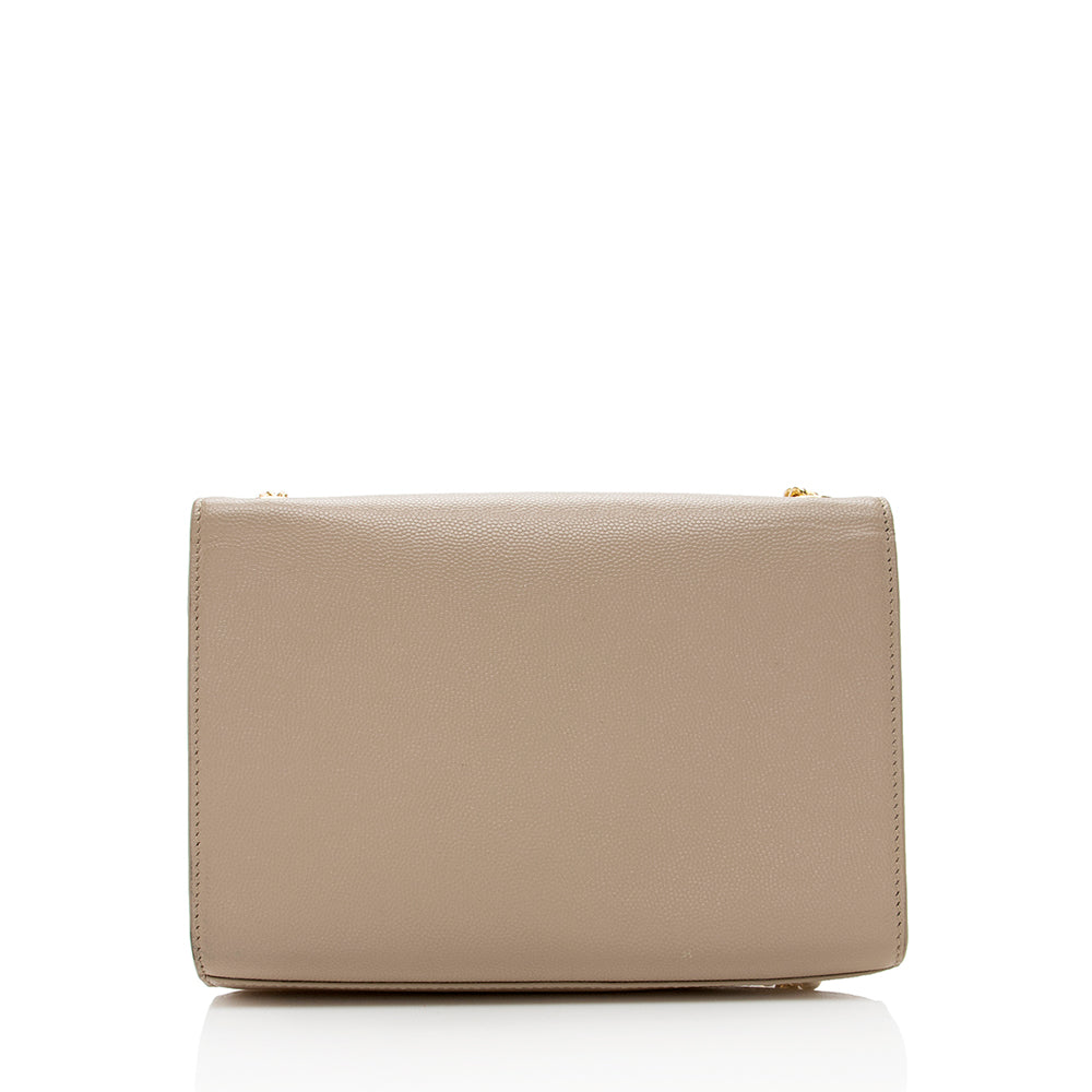 Saint Laurent Grain de Poudre Leather Classic Kate Chain Small Shoulder Bag 18573