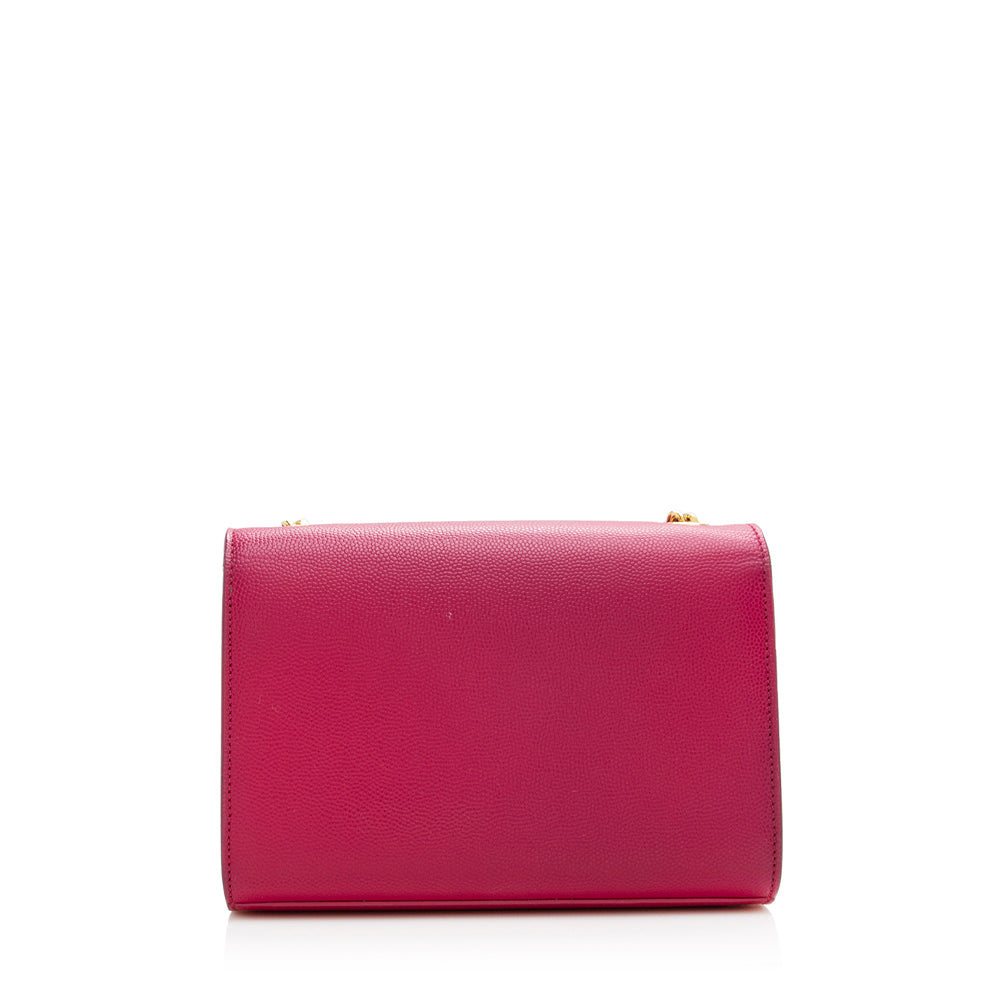 Saint Laurent Grain de Poudre Leather Classic Kate Chain Small Shoulder Bag 20743