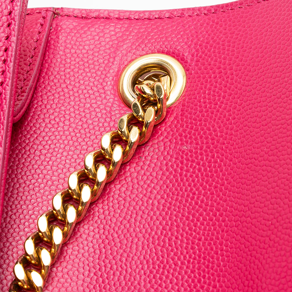 Saint Laurent Grain de Poudre Leather Classic Kate Chain Small Shoulder Bag 20743