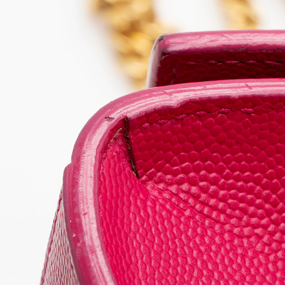 Saint Laurent Grain de Poudre Leather Classic Kate Chain Small Shoulder Bag 20743