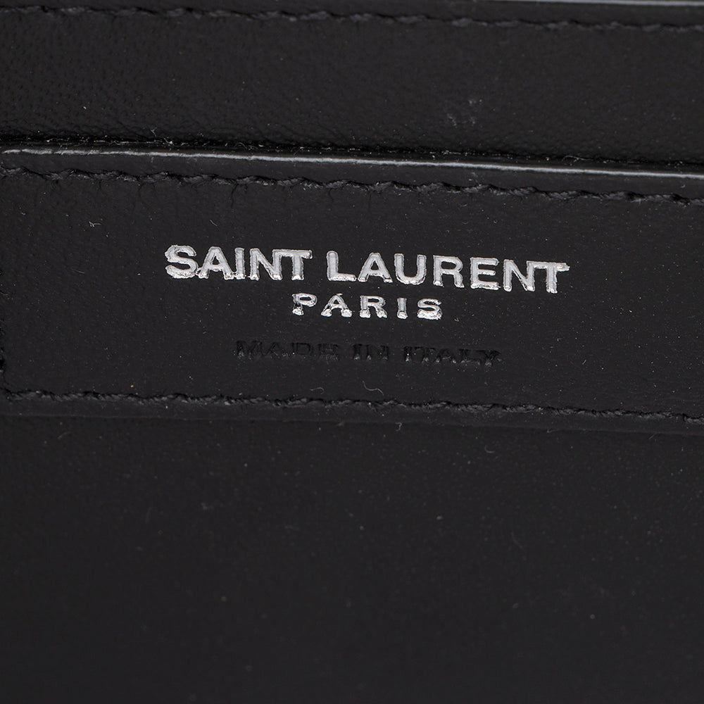 Saint Laurent Grain de Poudre Lips Kate Small Shoulder Bag 17205