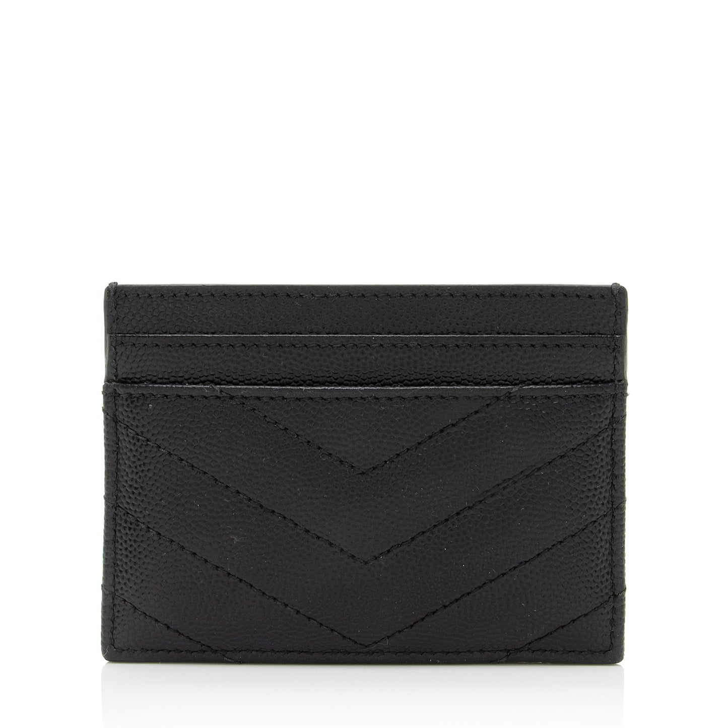 Saint Laurent Matelasse Grain de Poudre Monogram Card Case dAEZr6