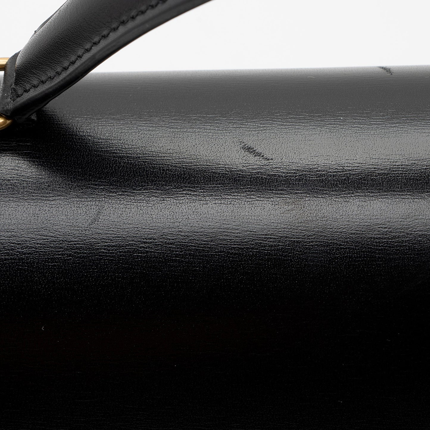 Saint Laurent Grain de Poudre Monogram Cassandra Medium Top Handle EEhl36